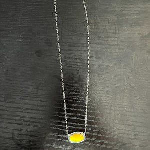 Kendra Scott Yellow Stone Necklace